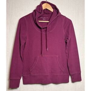 Eddie Bauer Women’s Lightweight Hoodie Size Small Purple Hiking Lounge